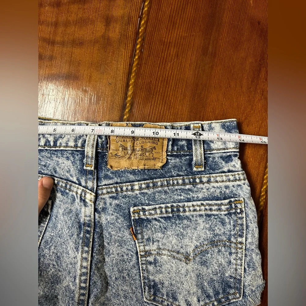 Levi’s Orange Tag Vintage Shorts Size 26-27 - Picture 14 of 15